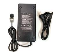 [Ajuste verificado] Cargador eléctrico de 52 V de 3 clavijas, para Apollo 52V Phantom, Explore, Ghost/Yume Y10/VSETT 9 (no para 9+)/Zero 8X 10 y más cargador de batería de 52 voltios (58.8 V 3 A máx.)