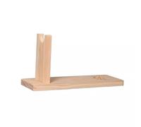 AJYBYUKJ Botellero de Madera Maciza montado en Diagonal para Vino, Sala de Estar, hogar, Pino, estantes de exhibición de Vino, Organizador de Almacenamiento de Vino (A XL) Beauty Comes