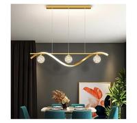 AJYBYUKJ Lámpara de araña LED nórdica con Bola de Cristal, Luces Colgantes para Sala de Estar, Comedor, Novedad, lámpara de Cocina, iluminación para decoración del hogar, para el hogar Beauty Comes