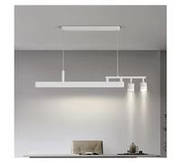 AJYBYUKJ Lámpara de araña Luces Colgantes Blancas y Negras LED Comedor Dormitorio Cocina Lámpara Colgante Sala de Estar Iluminación Interior, para el hogar Beauty Comes