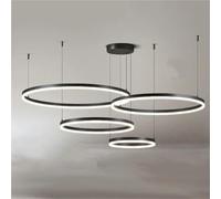 AJYBYUKJ Luces Led de decoración Moderna, lámparas Colgantes para Sala de Estar, candelabros para Comedor, iluminación Interior Beauty Comes