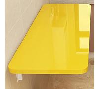 AJYBYUKJ Mesa Plegable montada en la Pared - Escritorio de Madera Que Guarda Espacio para la Oficina en el hogar, Cocina, lavandería - diseño Plegable para Espacios pequeños Beauty Comes