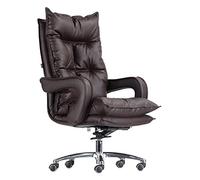 AJYBYUKJ Silla de Oficina Silla de computadora Silla de Jefe Silla de Escritorio de Estudio Silla ergonómica con Respaldo Alto Silla tapizada Europea Silla Deportiva E Silla necesaria Beauty Comes
