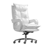 AJYBYUKJ Silla de Oficina Silla de computadora Silla de Jefe Silla de Escritorio de Estudio Silla ergonómica con Respaldo Alto Silla tapizada Europea Silla Deportiva E Silla necesaria Beauty Comes