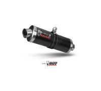 Tubo Escape Silenciador MIVV Oval Carbono Alto Kawasaki Zx-6 R 636 2003 > 2004