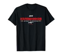 AK-47 Kalashnikov Rifle Arma Rusia URSS CCCP Nostalgia Camiseta