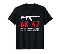 AK-47 Kalashnikov Rifle y pistola rusa Camiseta