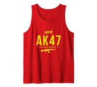 AK-47 Soviético Kalashnikov Rifle Arma Rusia USSS CCCP Gun Camiseta sin Mangas