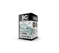 AK Acrylics 3Gen AVF SET AK11642 MODULATION GERMAN PANZER GREY 3G (4x17ml)