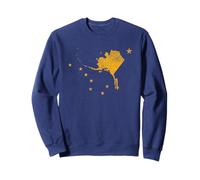 AK, Bandera del Estado de Alaska Big Dipper, Ursa Major North Star Sudadera