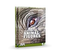 AK Book AK518 AK Learning 14 PAINTING ANIMAL FIGURES (88 pages) (EN)