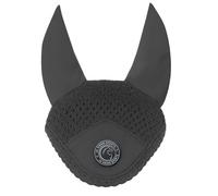 AK - Capucha para caballos - Orejas de licra suave, ganchillo de punto cerrado, ajuste cómodo - Capó ecuestre para caballos deportivos AKRS-6069-01 (gris oscuro, X-FULL/(XL)