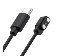 AK Cargador magnético USB C compatible con Yamaha SW023 Willful SW021 SW025 Letsfit ID206 ID205L LETSCOM ID205U LIFEBEE ID205S ID216, cables de carga de reloj inteligente (50 cm)