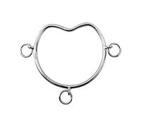 AK Chifney AKRS-102642 - Broca de acero inoxidable de alta calidad con durabilidad para caballo (plata, 5.00 pulgadas)
