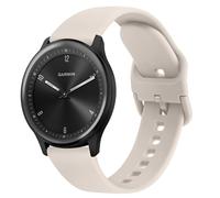 AK Correa compatible con Garmin Vivomove 3/Garmin Vivomove HR, correa de silicona suave de 20 mm de repuesto para Garmin Vivomove 3/Vivomove HR/Vivomove LUXE/Vivomove Sport/Vivomove Trend (Starlight)