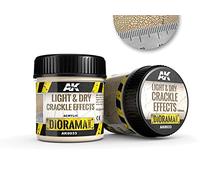 AK DIORAMA AK8033 LIGHT & DRY CRACKLE EFFECTS - 100ml (Acrylic)