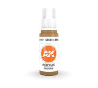 AK Interactive 3ª generación Acrylic Golden Brown 17 ml
