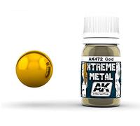 AK Interactive - 30ml Extreme Metal Paints - Gold - AK00472