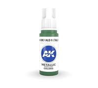 AK Interactive 3rd Gen Acrylic Emerald Metallic Green 17ml