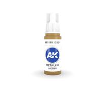 AK Interactive 3rd Gen Acrylic Gold Metallic 17ml