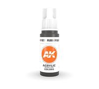 AK Interactive 3rd Gen Acrylic Rubber Black 17ml
