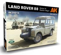 AK Interactive AK35013 Kit De Modelo Land Rover Serie 88 IIA 1/35 Plast