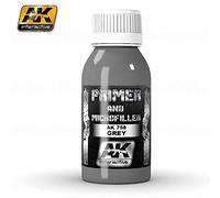 AK Interactive Grey Primer Microfiller (AK00758) Grey Primer Microfiller 100 ml