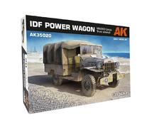 AK Interactive – Maqueta de camión IDF Power Wagon WM300 Cargo Truck con cabrestante 1:35 (35020)
