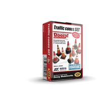 AK Interactive - Maqueta Diorama Traffic Cones Set Dz016 1/24ª Maquette Char Promo