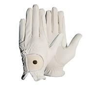 AK Light Grip Horse Riding Gloves For Competition & For Dressage AKRS-6133 Guantes de equitación (4XS, White)