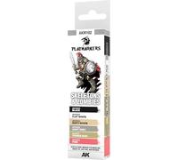 AK PLAYMARKERS SET AKM102 SKELETONS & ZOMBIES (6x)