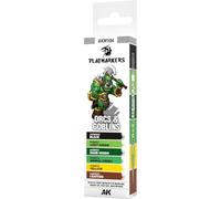 AK PLAYMARKERS SET AKM104 ORCS & GOBLINS (6x)