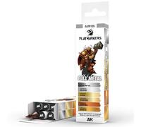 AK PLAYMARKERS SET AKM105 FULL METAL (6x)