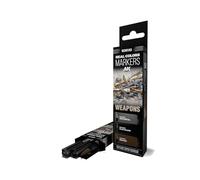 AK REAL COLORS MARKER SET RCM103 WEAPONS (3pcs)