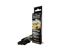 AK REAL COLORS MARKER SET RCM105 CHIPPING (3pcs)