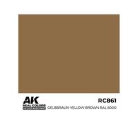 AK REAL COLORS RC861 Gelbbraun-Yellow Brown RAL 8000 (17ml) (old RC063)