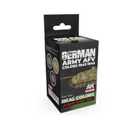 AK Real Colors Set RCS125 German Army AFV Colors 1943-1945 (3 x 17 ml)