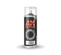 AK SPRAY AK1009 Fine Primer Black (400ml) (2 nozzles)