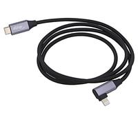 AK-USB-56 Cable USB 2.0 Niquelado 1m Negro Textil 30W AKYGA