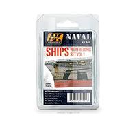 AK Weathering SET AK555 SHIPS VOL.1 WEATHERING (3x35ml)