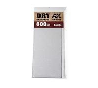 AK09041 - Papel de lija AK Interactive Dry, 800 Grit, 3 unidades