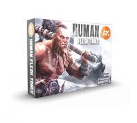 (AK11603) - AK Interactive Set - Human Flesh Tones