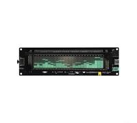 AK2515 Analizador de espectro de audio con pantalla VFD Medidor de nivel de sonido Medidor de VU con entrada MIC para un análisis preciso de banda de frecuencia y efectos visuales (JVFD2517 (estrecho