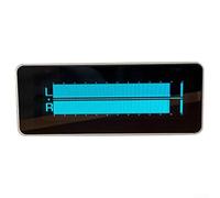 AK25664V2 0 Reloj de escritorio multifuncional con espectro musical y acceso remoto (azul)