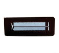 AK25664V2 0 Relojes de pantalla de espectro de música moderna para configuración del hogar u oficina (blanco)