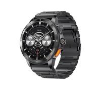 AK77 Steel Strap 1.43-inch AMOLED Smart Watch Sleep Health Monitoring Bluetooth Call Sports Watch -