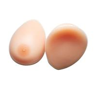 AKAFKKPYXSD Prótesis Mamarias De Silicona Suaves Y Realistas Autoadhesivas Mastectomía Transgénero Cosplay Aumento 1par(1000g/pair, Nude)