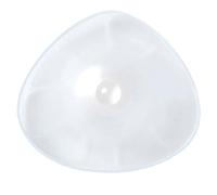 AKAFKKPYXSD Prótesis Mamarias Triangulares De Silicona para Mujeres con Mastectomía Sujetador Autoadhesivo Suave Y Realista(1000g/Piece, Transparent)