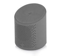 Akai A61052G DYNMX Altavoz de Carga inalámbrico portátil con conectividad Bluetooth, Salida de Audio de 3 W, Carga de 5 W, Color Gris