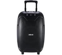 AKAI Altavoz portátil ABTS-X10 Plus, Bluetooth, micrófono Incluido, 50 W, Negro